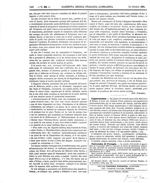 Gazzetta medica italiana Lombardia