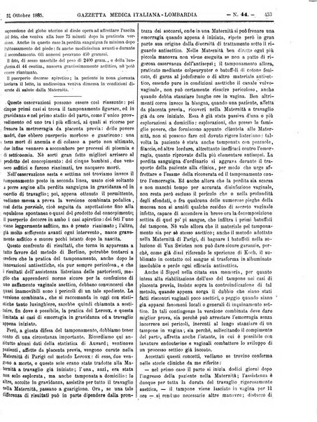 Gazzetta medica italiana Lombardia