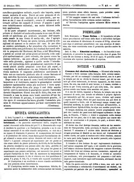 Gazzetta medica italiana Lombardia