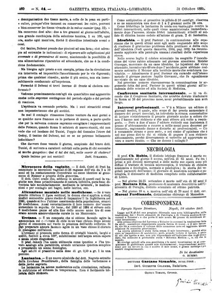 Gazzetta medica italiana Lombardia