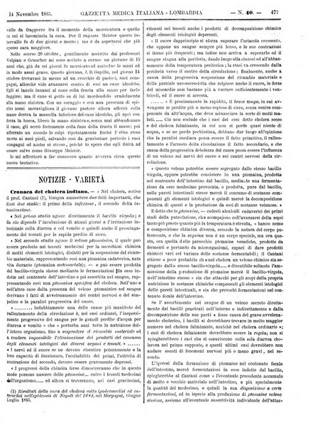 Gazzetta medica italiana Lombardia