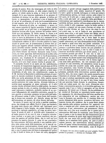 Gazzetta medica italiana Lombardia