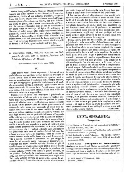 Gazzetta medica italiana Lombardia