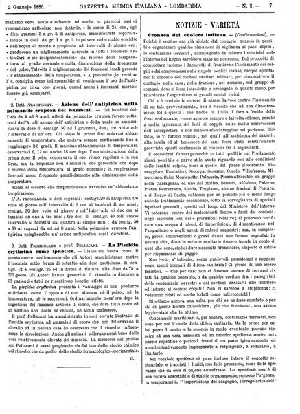 Gazzetta medica italiana Lombardia