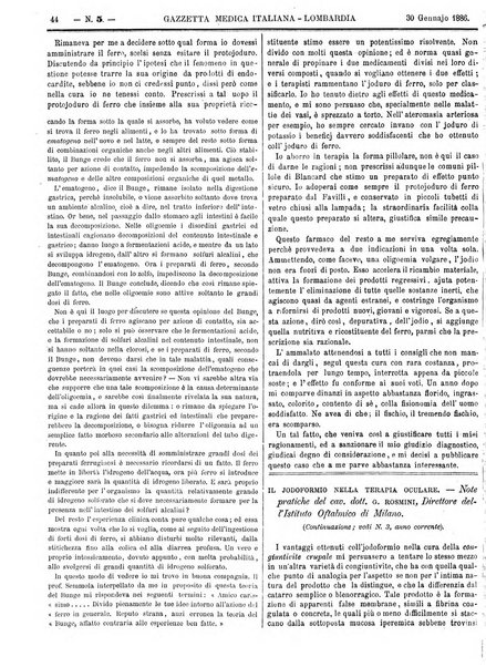 Gazzetta medica italiana Lombardia