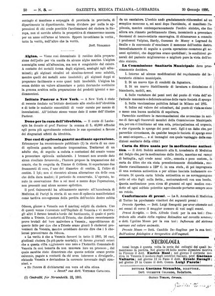 Gazzetta medica italiana Lombardia