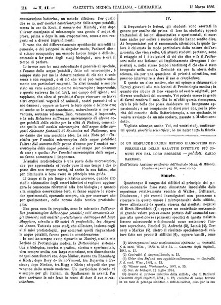 Gazzetta medica italiana Lombardia