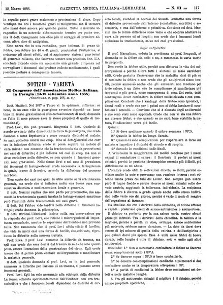 Gazzetta medica italiana Lombardia