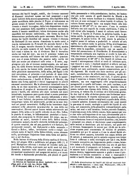 Gazzetta medica italiana Lombardia