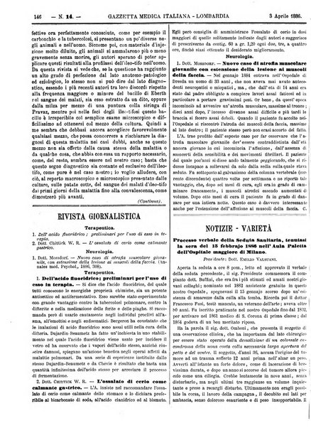 Gazzetta medica italiana Lombardia