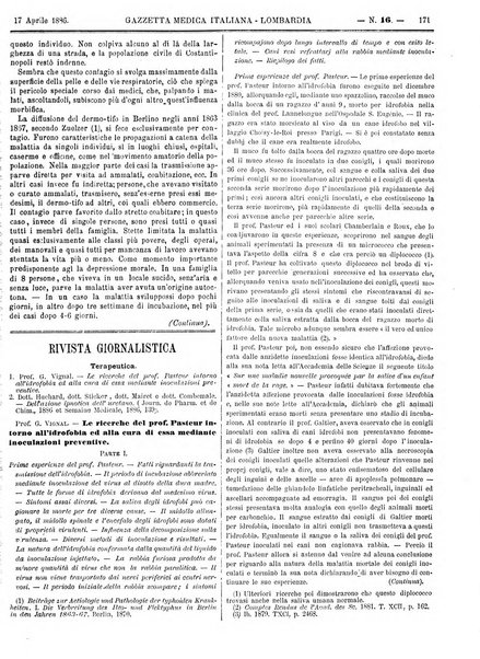 Gazzetta medica italiana Lombardia