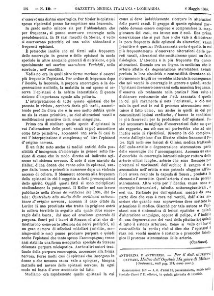 Gazzetta medica italiana Lombardia