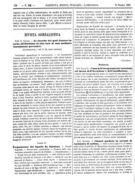 Gazzetta medica italiana Lombardia