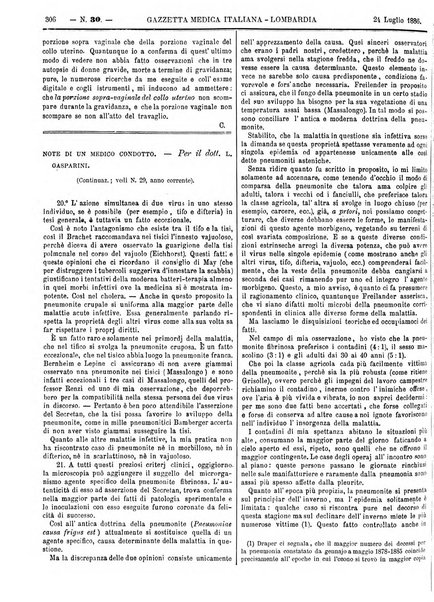 Gazzetta medica italiana Lombardia