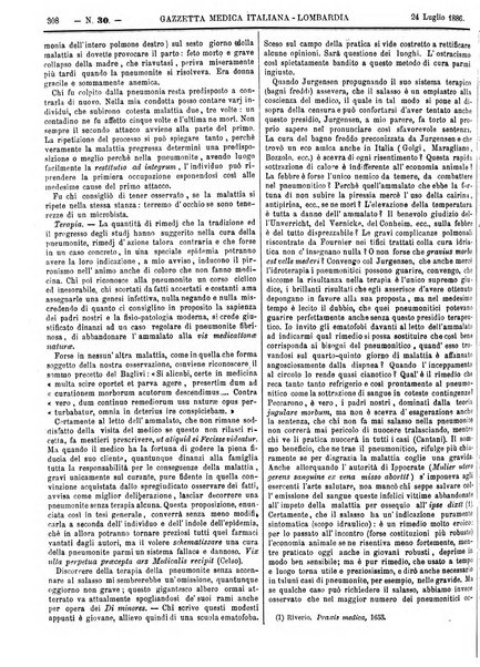 Gazzetta medica italiana Lombardia