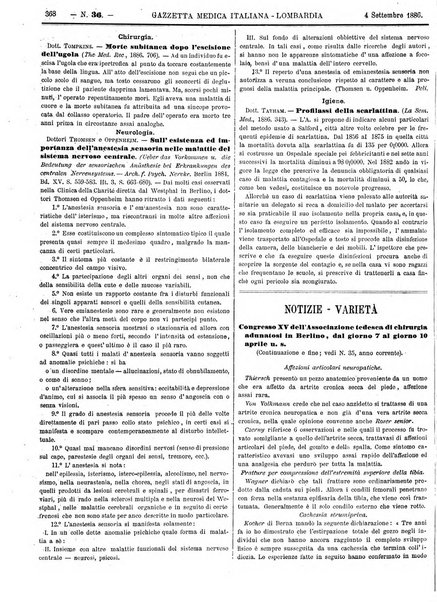 Gazzetta medica italiana Lombardia