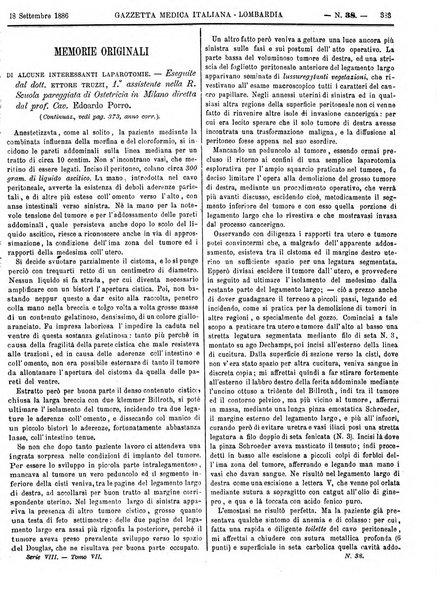 Gazzetta medica italiana Lombardia