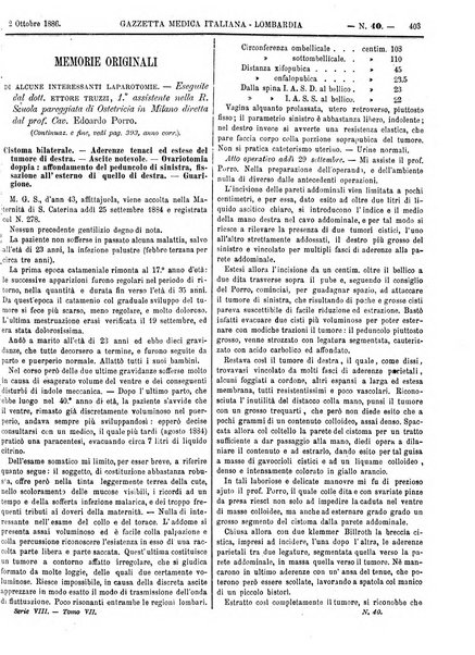 Gazzetta medica italiana Lombardia