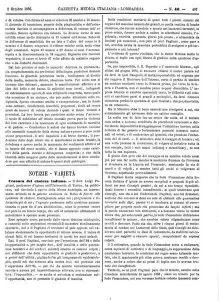 Gazzetta medica italiana Lombardia