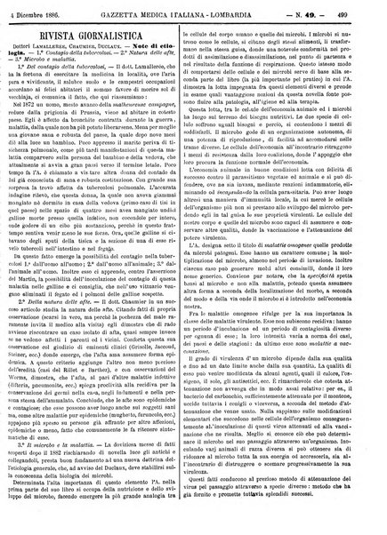 Gazzetta medica italiana Lombardia