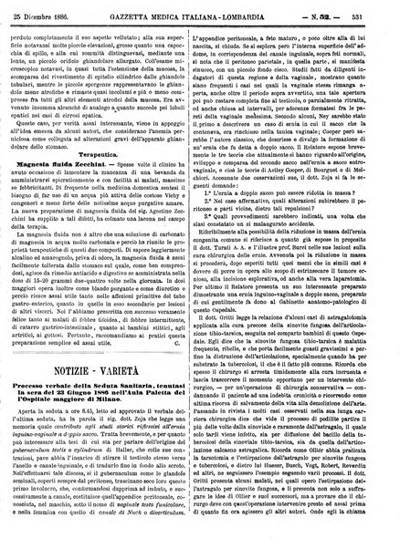 Gazzetta medica italiana Lombardia