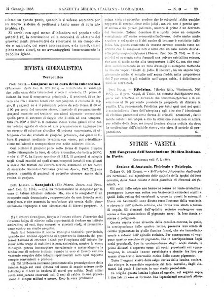 Gazzetta medica italiana Lombardia