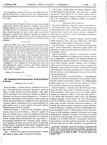 Gazzetta medica italiana Lombardia