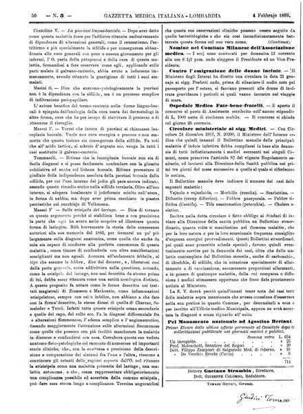 Gazzetta medica italiana Lombardia