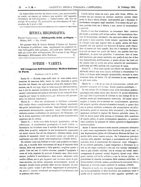 Gazzetta medica italiana Lombardia