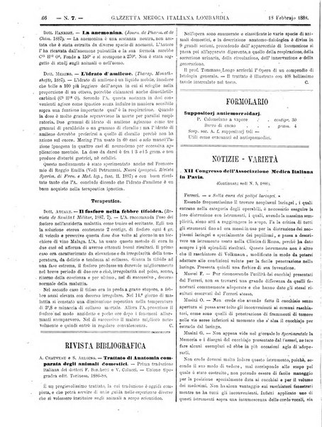 Gazzetta medica italiana Lombardia