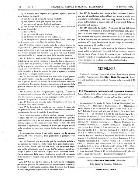 Gazzetta medica italiana Lombardia