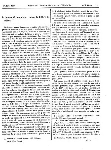 Gazzetta medica italiana Lombardia