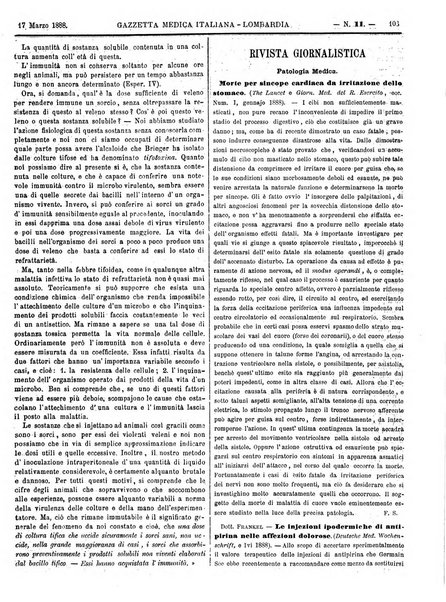 Gazzetta medica italiana Lombardia