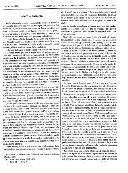 Gazzetta medica italiana Lombardia