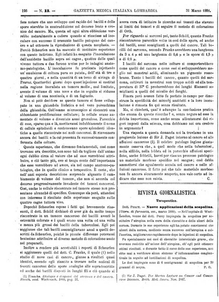 Gazzetta medica italiana Lombardia