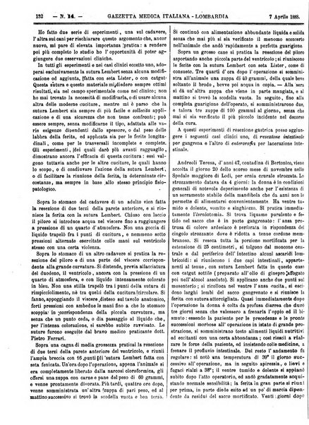 Gazzetta medica italiana Lombardia