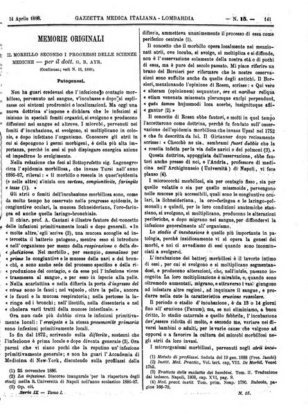 Gazzetta medica italiana Lombardia