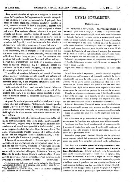 Gazzetta medica italiana Lombardia