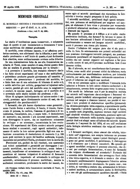 Gazzetta medica italiana Lombardia