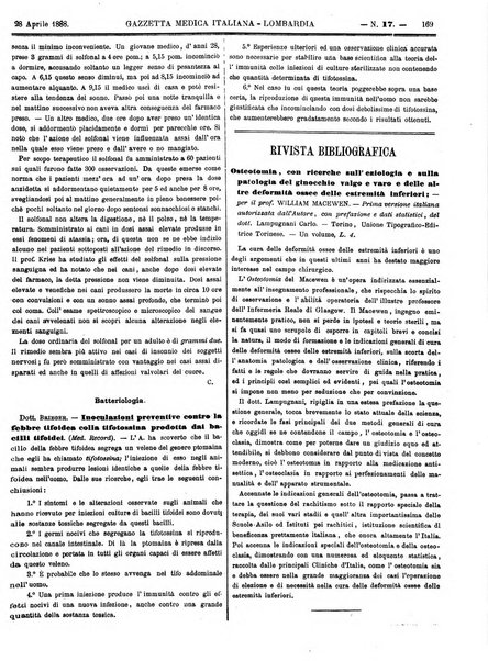 Gazzetta medica italiana Lombardia