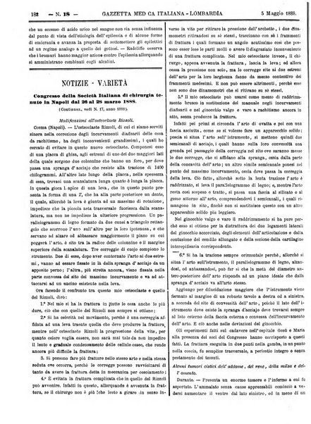 Gazzetta medica italiana Lombardia