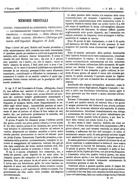 Gazzetta medica italiana Lombardia