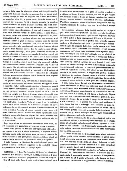 Gazzetta medica italiana Lombardia