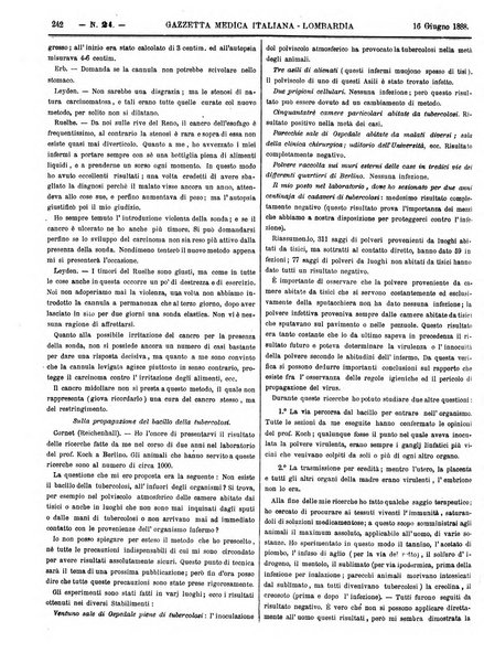 Gazzetta medica italiana Lombardia