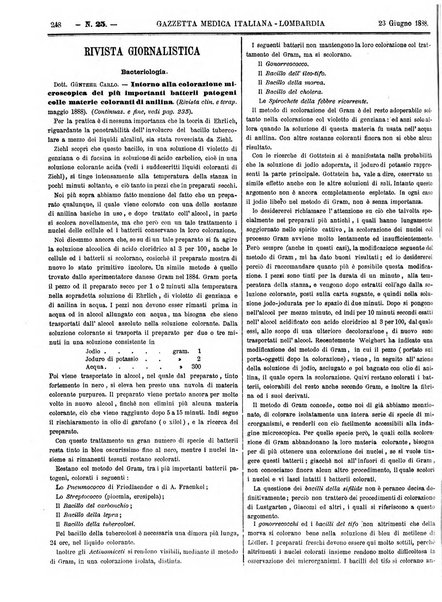 Gazzetta medica italiana Lombardia