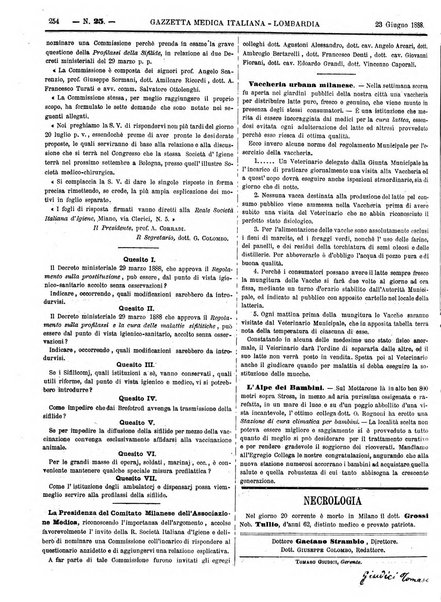 Gazzetta medica italiana Lombardia