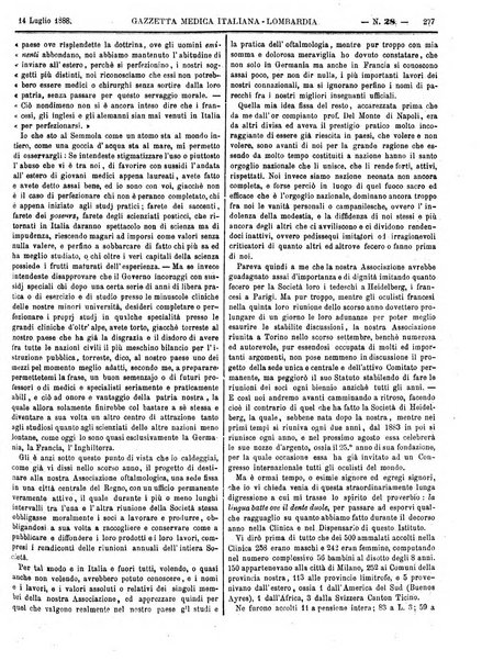 Gazzetta medica italiana Lombardia