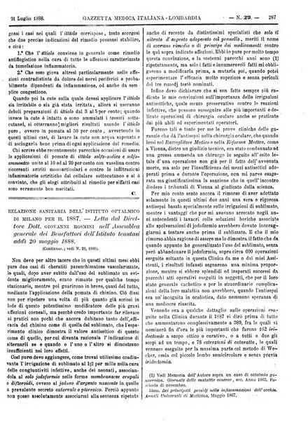 Gazzetta medica italiana Lombardia