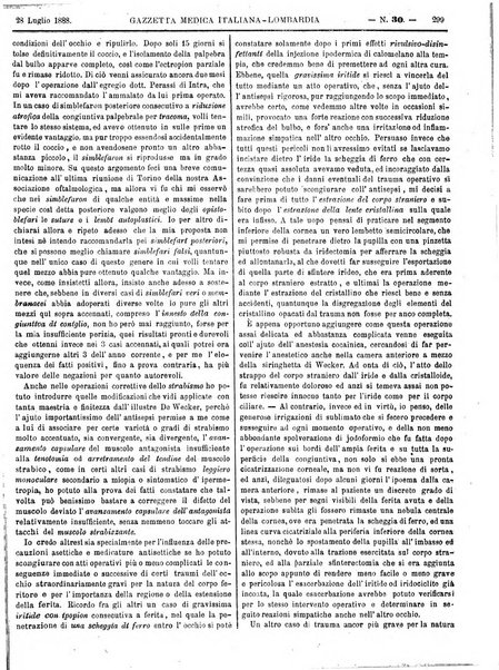 Gazzetta medica italiana Lombardia