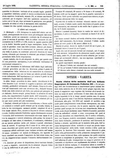 Gazzetta medica italiana Lombardia